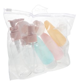 Ipetboom Portable Travel Toiletry Bottles Compact Cosmetic Sub-Packing Set Emulsion Bottles Small Lotion Essential for Women's Trip