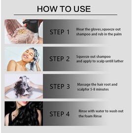 SOFIA BY ODE Speedy 6 in 1 Hair Dye Shampoo 420ml/14.8 fl.oz - Black/Brown (Brown, 420ml)