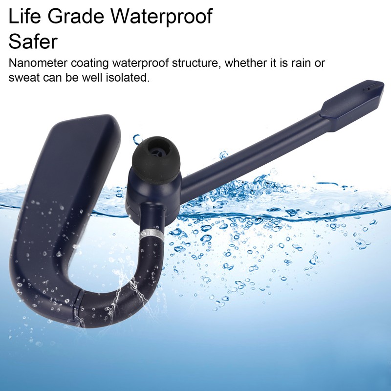 Bluetooth Earpiece Digital Display 270 Degree Rotation Wireless Handsfree Headset