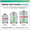 Hero Travel Supply Luggage Straps for Suitcases and Carry-On (Pack