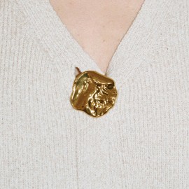 URBAN REVIVO Women's Cardigan Sweaters Short Sleeve V Neck Gold Button Down Cropped Knit Casual Summer Tops White, Medium