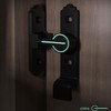 90 Degree Sliding Door Latch, Replaceable Patio Door Handle Set