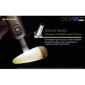 NITECORE GEM8 Professional Gemstone Identification Light 500 Lumens