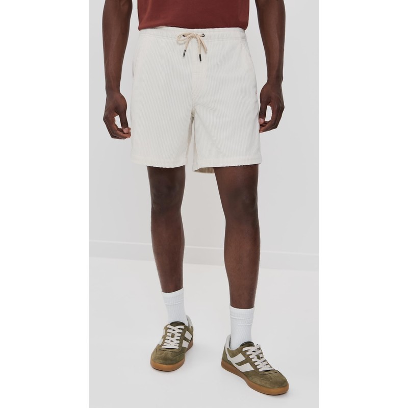 Stone Corduroy Stretch Short by Fair Harbor