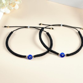 CheersLife Kabbalah Bracelet 7 Knot Bracelet Red Bracelet Protection Friendship Bracelets Lucky Bracelet for Women Men Couples Mother Daughter Red Bracelet Lucky Gift Anniversary Couple Bracelet Pack