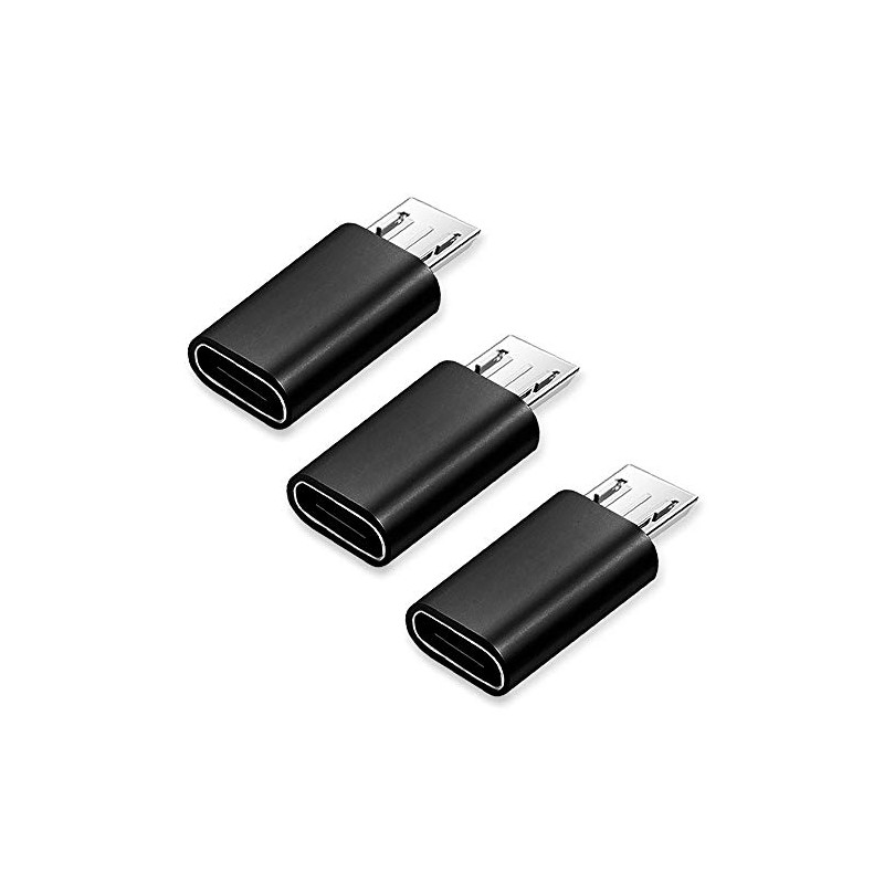 JBSTK USB-C to Micro USB Adapter [Pack of 3] USB