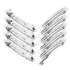 DOITOOL 50pcs Metal Spring Hair Barrettes Clips Durable DIY Hair