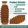 1WS #30 Deep Wave Braiding Hair Extensions 28 28 28
