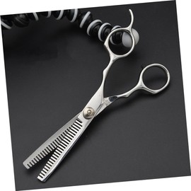 Baluue Professional Hair Scissors 6in Double Tooth Hairdressing Shears Styling Tools Easy to Use Suitable for Levels