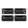 X AUTOHAUX 4 Pcs Exterior Door Handle with Key Hole