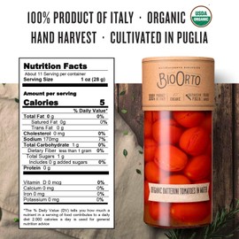 BioOrto Organic Datterino Cherry Tomatoes 550g