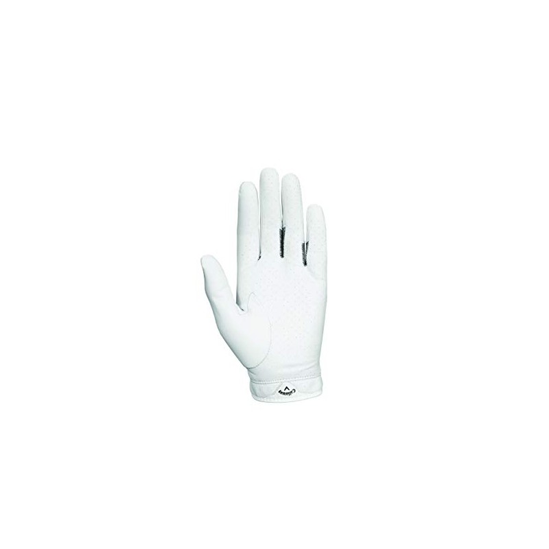 Callaway Golf Ladies Apex Tour Glove 2020, M, White