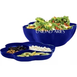 Tupperware Ensaladera Floresta Bowl Para Alimentos Cocina Tupperware