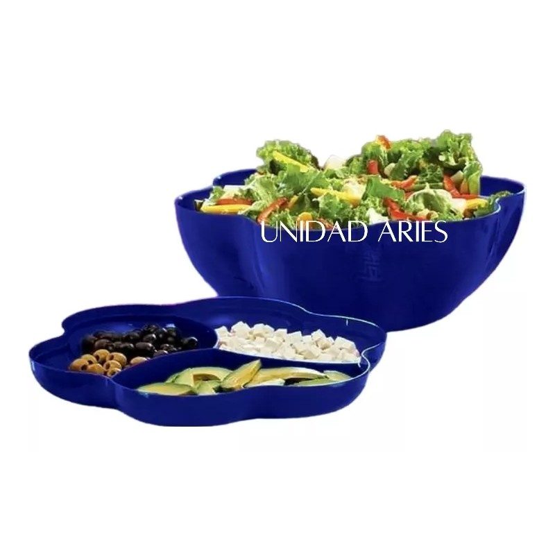 Tupperware Ensaladera Floresta Bowl Para Alimentos Cocina Tupperware