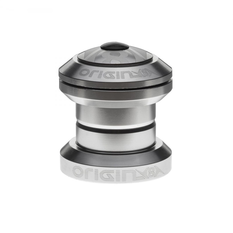 Origin8 Pro Threadless Headset, 1-1/8", Silver