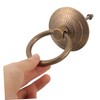 DOITOOL Home Door Security Knocker Brushed Nickel Retro Front Metal