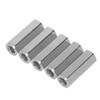 Pack of 5 Long Rod Nuts M10 x 1.5 Internal