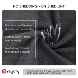 Orighty Facial Cloths 48 Pack, Ultra Soft Wash Cloths for Your Face, Absorbent & Quick Drying Makeup Remover Cloths, Multi-Purpose Facial Cloths Bulk for Cleansing, Household and Sport (Grey)