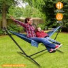 SEGAWE Heavy Duty 9FT Hammock Stand 2 Person 620LB Capacity