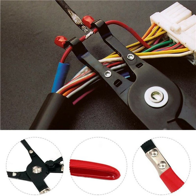 Anlayliay Universal Car Vehicle Soldering Aid Pliers Hold 2 Wires