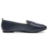 VenusCelia Women's CloseFitting Flat Shoe (7.5 M US,Navy-PU)