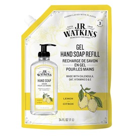 J.R. Watkins Liquid Hand Soap Lemon 34 oz Refill, Pack of 1