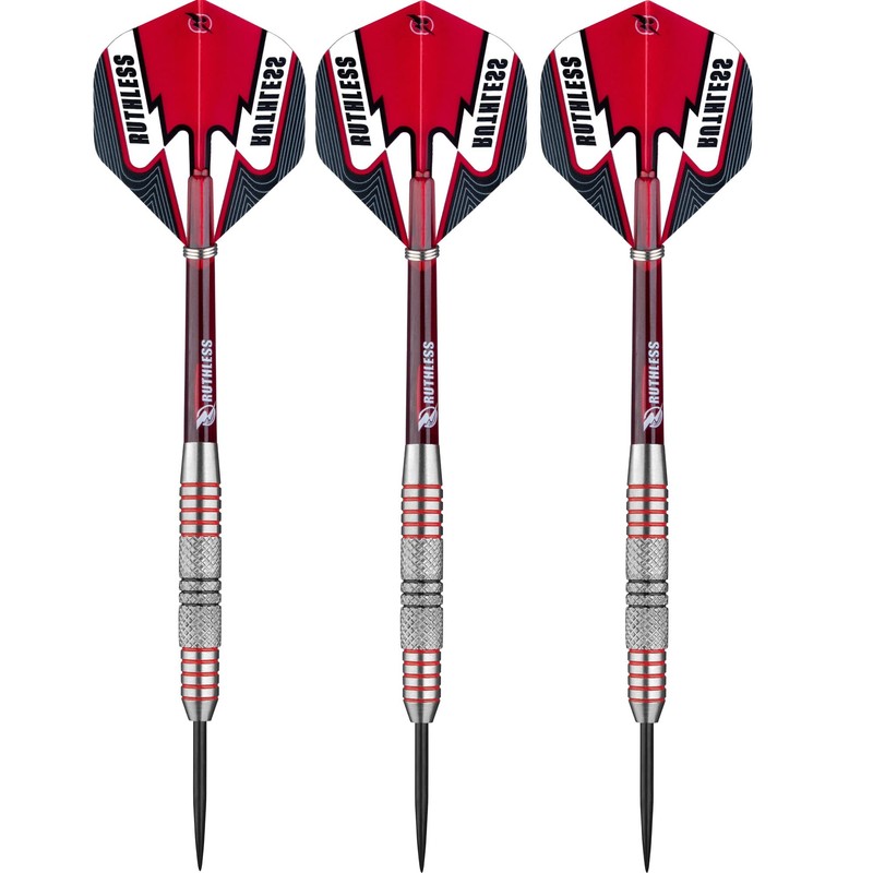 RUTHLESS Winners Darts | 90% Tungsten Steel Tip Darts |