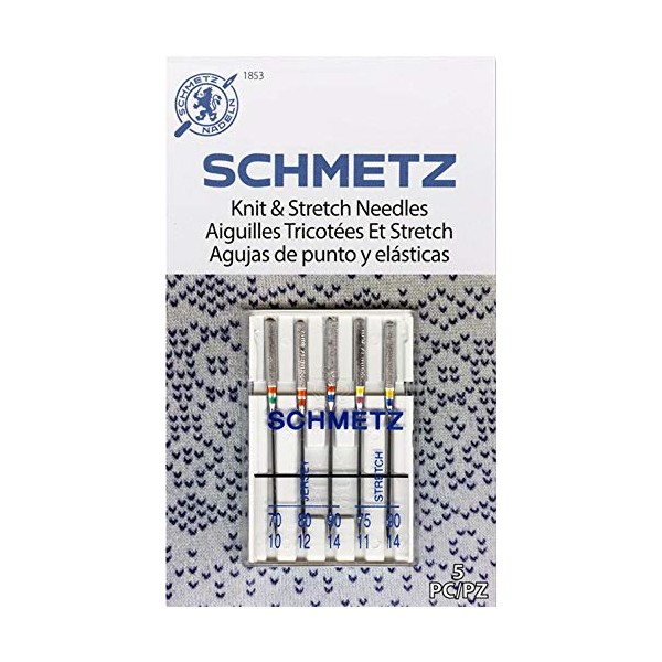 Schmetz SCHMTEZ Knit & Stretch Needles-Machine, None 10