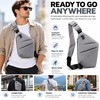 Ultra-Thin Crossbody Chest Bag for Daily Carry – Soft Sling