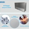 OLNGYUE Bathroom Shower Niches Shelves: No Tile Needed Stainless Steel