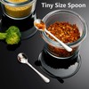 6 PCS Tiny Stainless Steel Spoons for Spices Jars, [Upgraded