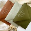 Sepia Brown Envelopes - A7 Gmund Colors Matt 5 1/4