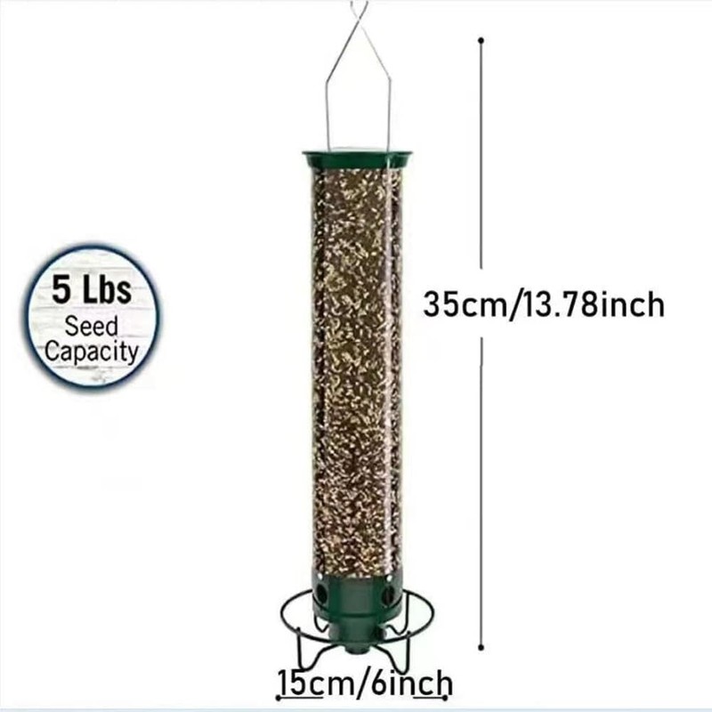 Sobeta Squirrel Bird Feeder - Keeps Birds Happy and Squirrels