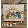 Permin Nativity Advent Calendar Cross Stitch Kit