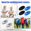 Mepase 12 Pieces Fracture Walking Boot Cover Recovery Reusable Boot