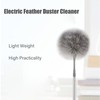 Electric Feather Duster Handheld Wireless Rechargable Electric Duster Cleaning Brush