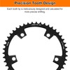 sourcing map 130BCD Bike Chainring Set 46T Round Narrow Wide