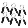 DHinkyoung 6 Pcs Spring Collar Clips, Dumbbell Barbell Clamps, Exercise