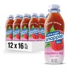 Snapple Zero Sugar Raspberry Tea, 16 fl oz recycled plastic