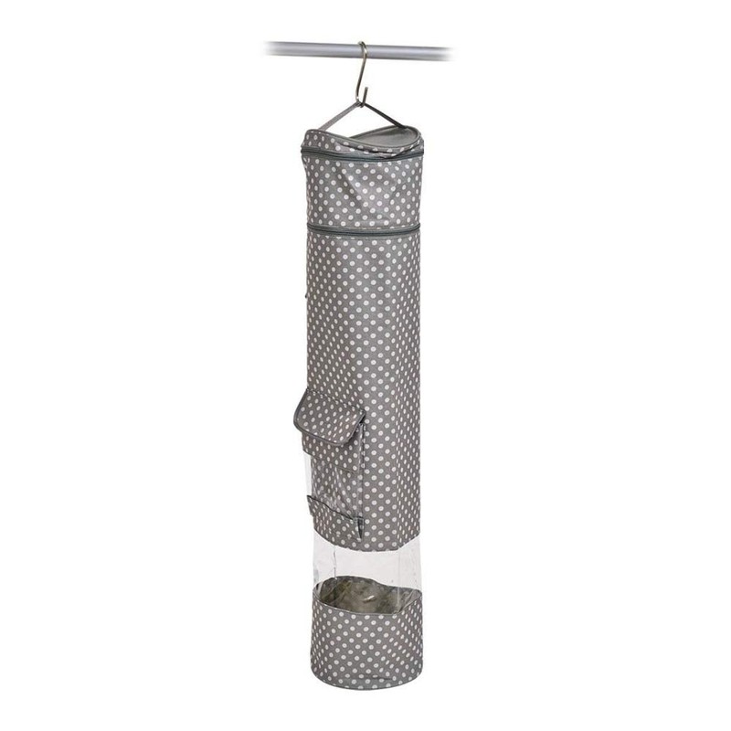 Zeller 14660 Contenitore per Carta da Regalo, Polyester, Grigio, 85x17x0.1