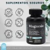 Magnesio Complex Momosie Suplemento Citrato Glicinato Gluconato Óxido Vegano Cápsulas