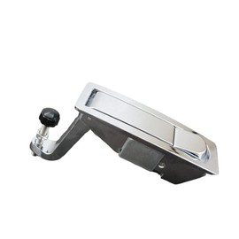 WJSKDQ 4PCS Compression Latch Lock Trigger Latch Lock Zinc Alloy Adjustable Lever Hand Operated Flush Compression Latches Silvers