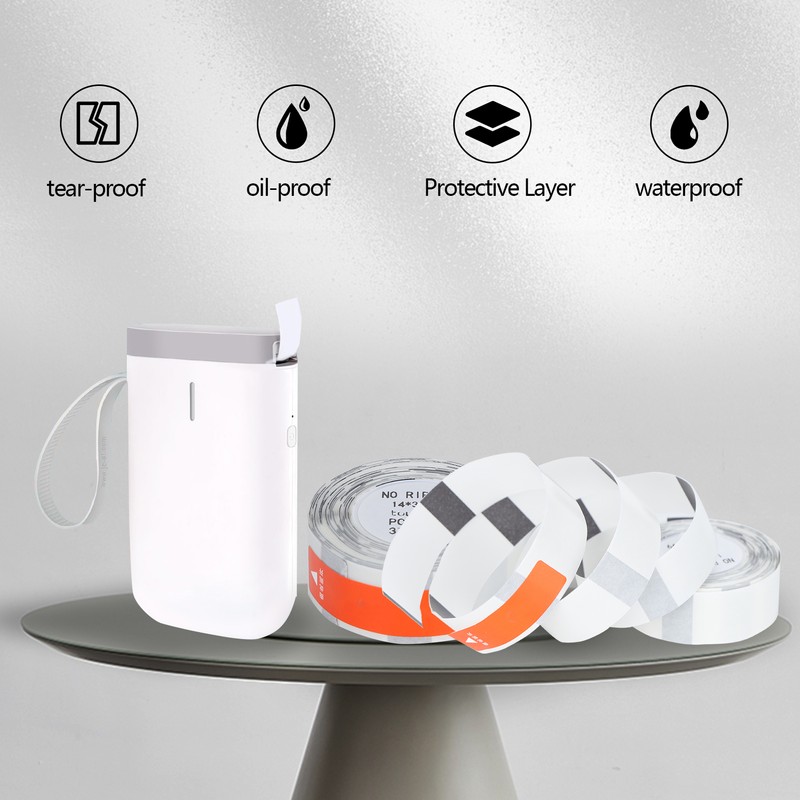 Label Sticker Printer Marking Paper Transparent Self Adhesive Tear Resistant