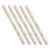 PartyKindom 5pcs Eyebrow Pencils with Brush Dual-ended Brow Pens for Women Ultra-fine Tip for Natural Hair-like Brows Easy to Apply Various Shades Black Light Brown Medium Brown Gray
