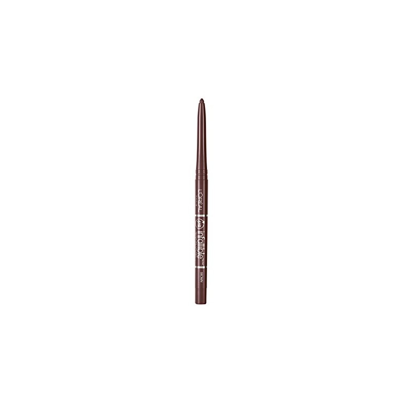 L'Oreal Paris Infallible Never Fail Lipliner, Brown, 0.009 oz.