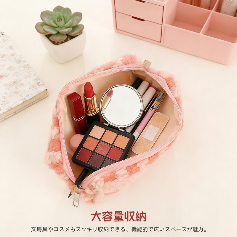 Gachi no Wave Pencil Case, Pen Case, Waffle Pattern, FudeBako