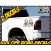 Dodge 4x4 Offroad Decal Set CAMOUFLAGE for Dodge RAM Dakota