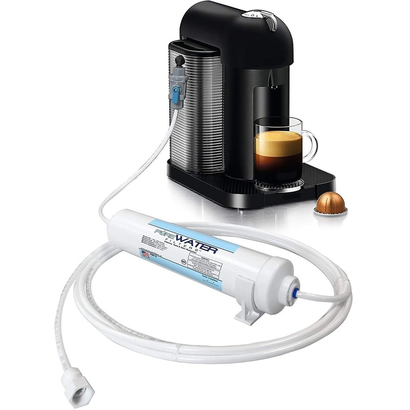 Inline Water Filter Kit Compatible With Nespresso Coffee Brewers by