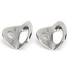2Pcs Climbing Hangers Stainless Steel Durable Sturdy Smooth Convenient Rock