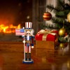 IMIKEYA Christmas Nutcrackers Figures: Wooden Nutcracker Christmas Nutcracker Ornament Nutcracker